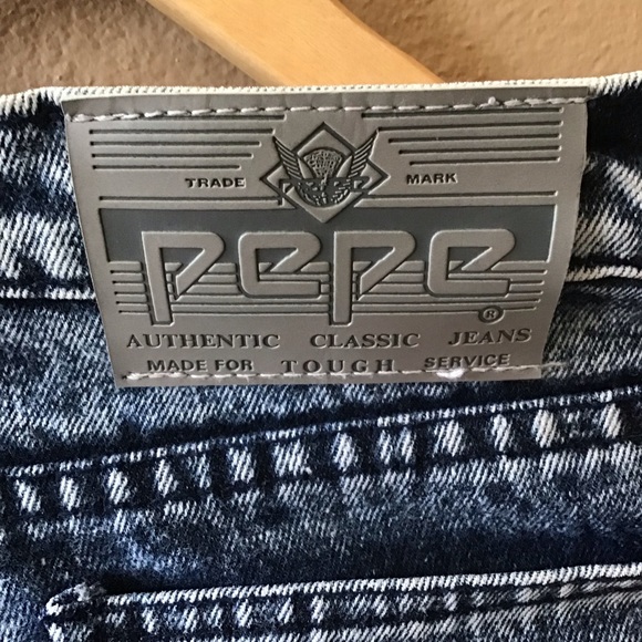 Vintage 1980s Acid Wash Jeans (Size 30) - Picture 3 of 5